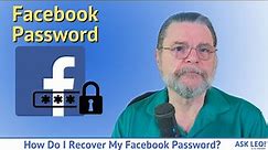 How Do I Recover My Facebook Password?