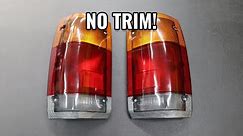 Trim Less Tail Lights for Mazda B2200 B2000 | Flake Garage