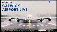 Gatwick Airport Live - EGKK/LGW - 11th April 2024
