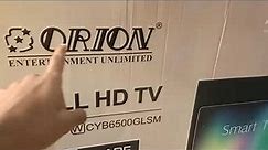 ORION TV review , android 50 inches