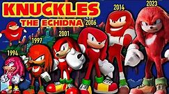 Full Evolution of Knuckles the Echidna From Sonic The Hedgehog