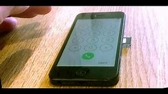 Bypass iPhone 5 & 5s Passcode Without Computer Unlock Disabled iPhone 5 & 5s - video Dailymotion
