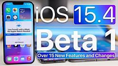iOS 15.4 Beta 1 is Out! - What's New?