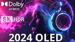 OLED DEMO 2024, 8k ULTRA HD 60FPS, Dolby Vision (Dolby Atmos)!