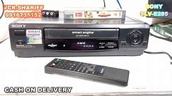 #SONY SLV-E285 VCR WITH REMOTE #sold out