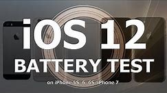 iOS 12 Battery Life Test : Has it improved over iOS 11.4.1?