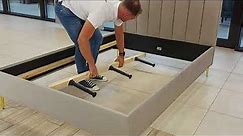 Instrukcja montażu / składania łóżka bez pojemnika na pościel. Jak złożyć łóżko?
