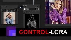 'Lite' ControlNet in SDXL and ComfyUI - A new way using Control-loras in Stable Diffusion