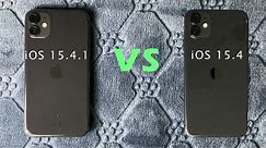iPhone 11  | iOS 15.4.1 VS 15.4 | BENCHMARK