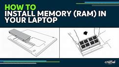 How to Install RAM in a Laptop