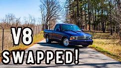 Chevy S-10 with a 350 Swap! Burnouts Ahead in this 1996 ;)