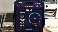 How To Check RAM in iPhone 15 Pro Max