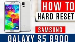 How to Hard Reset Samsung Galaxy s5 G900