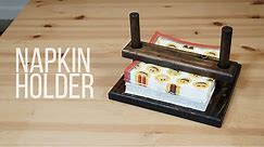 DIY Wooden Napkin Holder