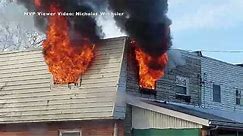 Arrival Video: Residential Structure Fire, Allentown, Pa - 3.10.22