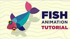How to Animate Fish in After Effects Tutorial - Motion Graphics Tutorial