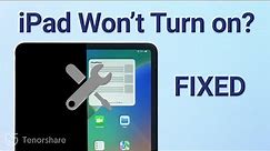 iPad Won't Turn On? iPad Pro/ iPad Mini Frozen Screen Fix
