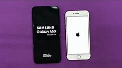 Samsung Galaxy A50 vs iPhone 6s