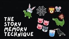The Story Memory Technique - Fun and Creative Mnemonic | Memoryogi