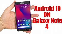 Install Android 10 on Samsung Galaxy Note 4 (LineageOS 17.1) - How to Guide!