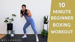 10 Minute Beginner Boxing Workout | Good Moves | Well+Good