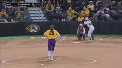 LSU Softball - End 4 | Two strikeouts and an assist for...
