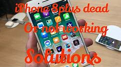 iPhone 8 Plus dead problems and repair solutions