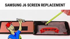 samsung j6 screen replacement