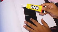 How to Glue Smartphone SCREEN that Fell off back on Frame!! EASY FIX!