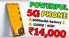 5G Best Mobile Under 14000 | 120HZ display | 6000mAh Battery | Best Smartphone Under 15000 |