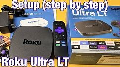 How to Setup/Connect Roku Ultra LT (Step by Step)