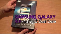 Samsung Galaxy S2 S II Unboxing and Hand On : feat iPhone 4