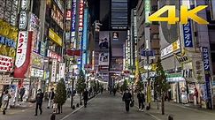 🚨[4K 60fps] Night Walk in Kabukicho, Tokyo's Red Light District