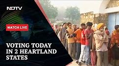Assembly Elections LIVE: Madhya Pradesh, Chhattisgarh Vote Today In High-Stakes Battle | NDTV 24x7