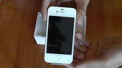 Apple iPhone 4S 64gb White Unboxing