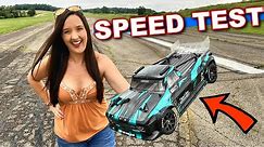 How FAST is the NEW Arrma 1/8 INFRACTION 4x4 3s BLX All Road RC Car?