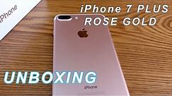 Unboxing iPhone 7 Plus Rose Gold