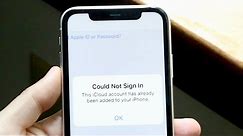 How To Fix Can't Sign Into iCloud! (2021)