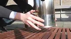 Cleaning a BBQ grill
