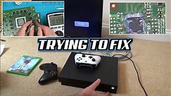 Trying to FIX: Faulty Xbox One X No Display