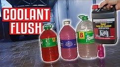 How To Flush Cooling System | Change Coolant | THE EASY WAY