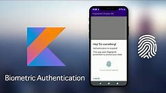 Biometric Authentication / Fingerprint Scanner (Android Studio Tutorial)