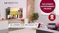 LG Full HD Smart TV LH604V Product Video