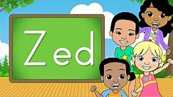 The Letter Zed | Alphabet A-Zed | Jack Hartmann Let's Learn From A-Zed