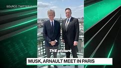 Elon Musk, Bernard Arnault Meet in Paris