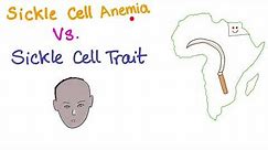 Sickle Cell Anemia Vs Sickle Cell Trait (comparison)