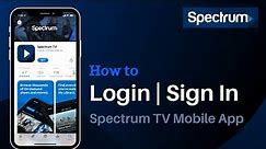 Spectrum Account Sign In | Login Spectrum TV App