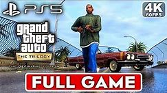 GTA SAN ANDREAS DEFINITIVE EDITION Gameplay Walkthrough FULL GAME [4K 60FPS PS5] - No Commentary