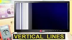 LG LED TV Vertical Lines or Bars Problem | No Picture No Graphics | LG LCD TV Screen Problem