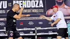 Tim Tszyu looks WAR READY! Shows IMPRESSIVE SPEED & MATRIX LIKE DEFENSE ahead of Mendoza fight!